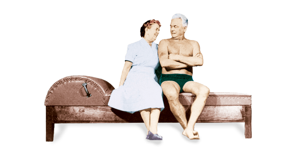 Joseph Pilates e Clara Pilates
