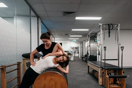 Professora de pilates